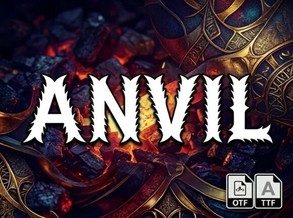 Anvil Font: Forging Legendary Visual Identities