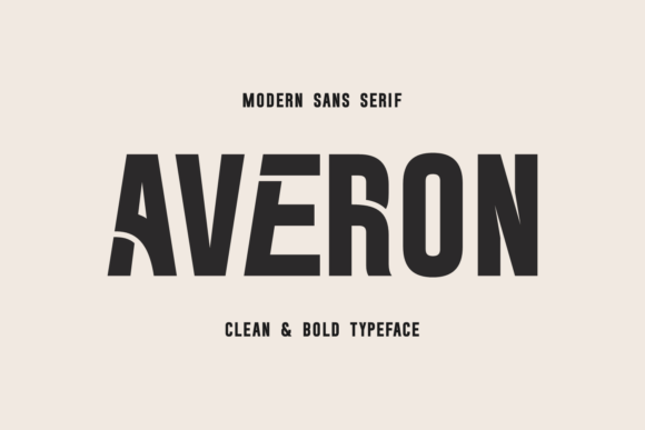 Averon: Engineering Visual Impact with Dynamic-Architectural Typography