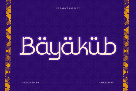Bayakub: Modern Islamic Typography for Brand Identity