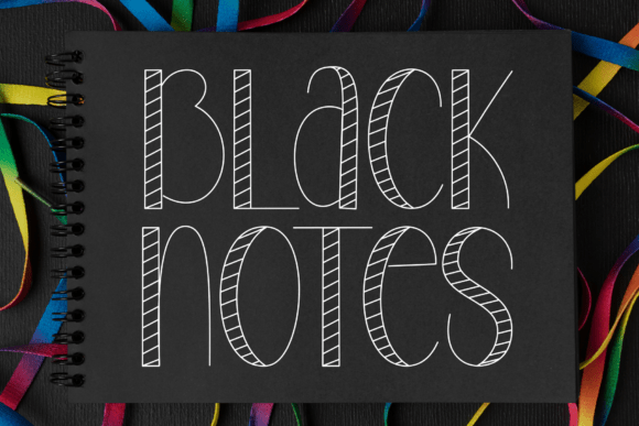 Black Notes: Adding Sweetness and Allure to Handwritten Design