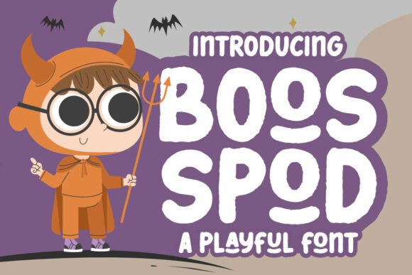 Boos Spod: Integrating Playful Doodle Typography into Professional Design Workflows