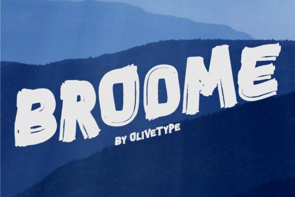Broome: Strategic Application of Rugged Display Typography