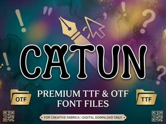 Catun: A Display Serif for Creative Branding