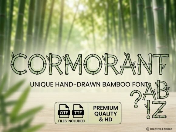 Cormorant Font: Bamboo-Inspired Display Typography