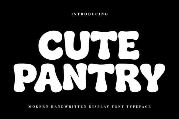 Cute Pantry: Festive Typography for Holiday Design