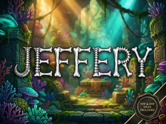 Evaluating Jeffery: A Practical Guide to Using This All-Caps Decorative Display Font