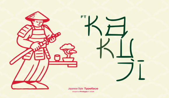 FT Kakuji: Bold Structural Type for Modern Branding