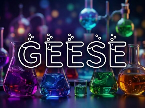 Geese: A Reactive Typeface for Science Branding