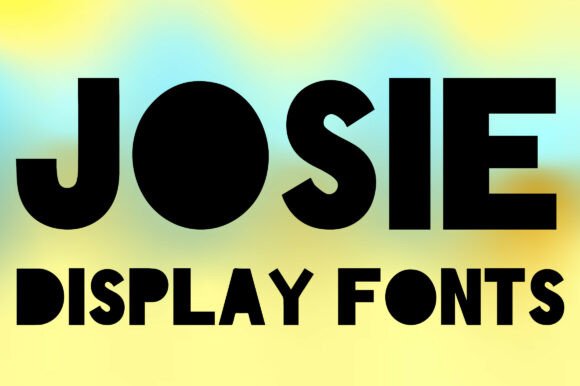 Josie: Elevating Brand Identity with Bold Retro-Modern Typography