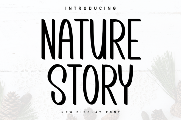 Nature Story: Elevating Modern Design with Authentic Handwritten Typography