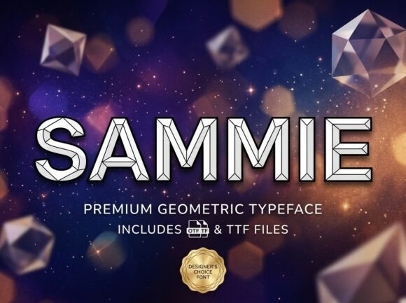 Sammie: Elevating Visual Identity with Bold Decorative Typography
