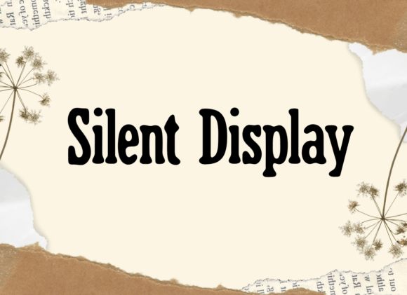 Silent Display: Using Playful Typography Without Sacrificing Clarity